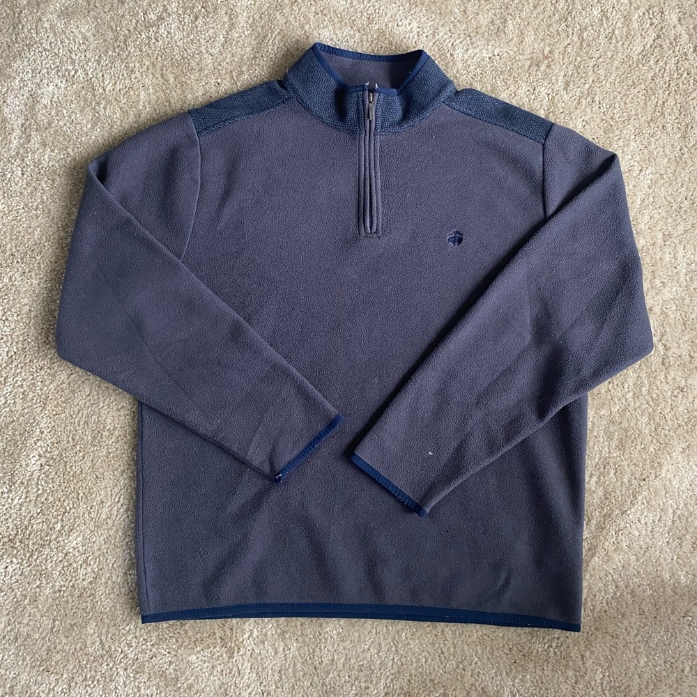 BROOKS BROTHERS GREY PULLOVER